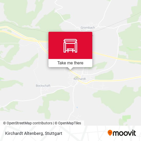 Kirchardt Altenberg map