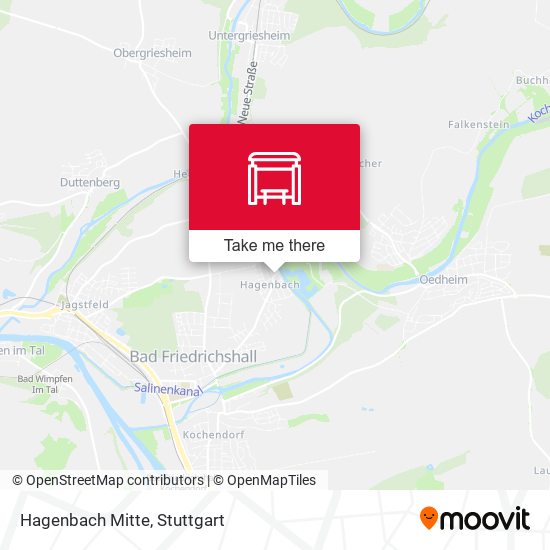 Карта Hagenbach Mitte