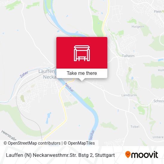 Карта Lauffen (N) Neckarwesthmr.Str. Bstg 2