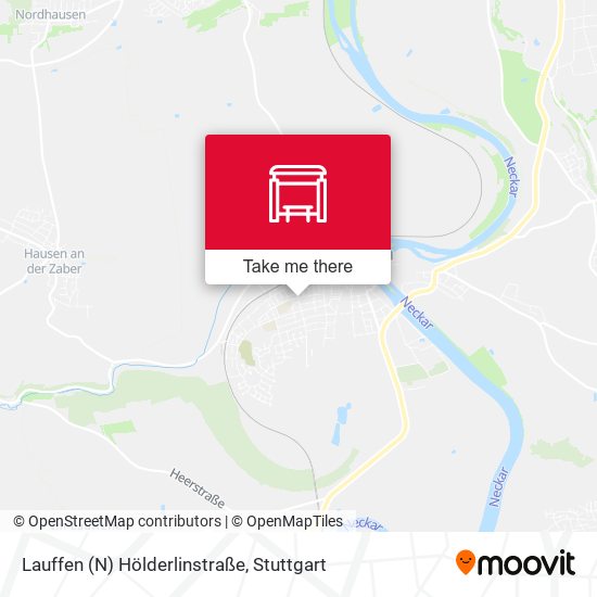 Lauffen (N) Hölderlinstraße map