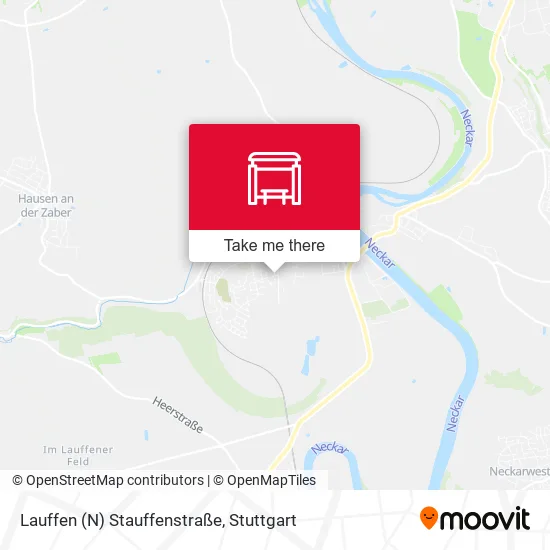 Карта Lauffen (N) Stauffenstraße
