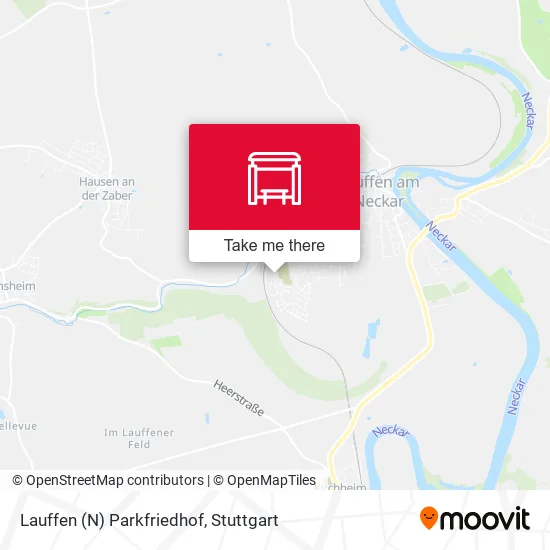 Карта Lauffen (N) Parkfriedhof