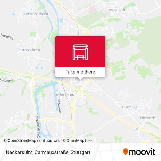 Карта Neckarsulm, Carmauxstraße