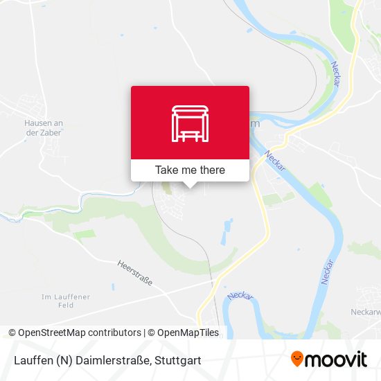 Lauffen (N) Daimlerstraße map