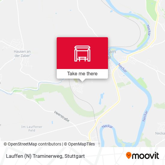 Карта Lauffen (N) Traminerweg