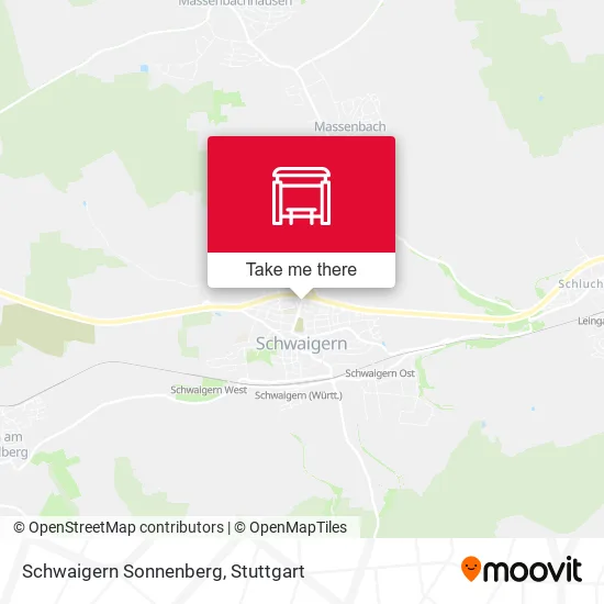 Карта Schwaigern Sonnenberg