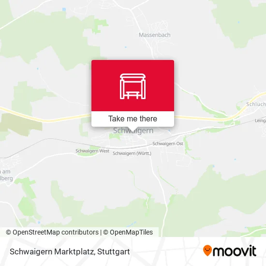 Карта Schwaigern Marktplatz