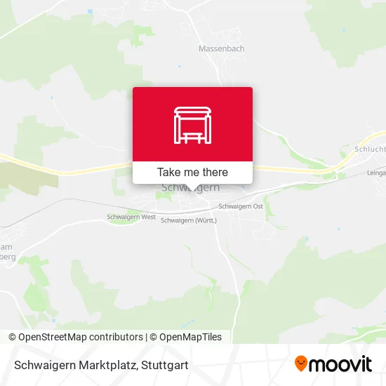 Карта Schwaigern Marktplatz