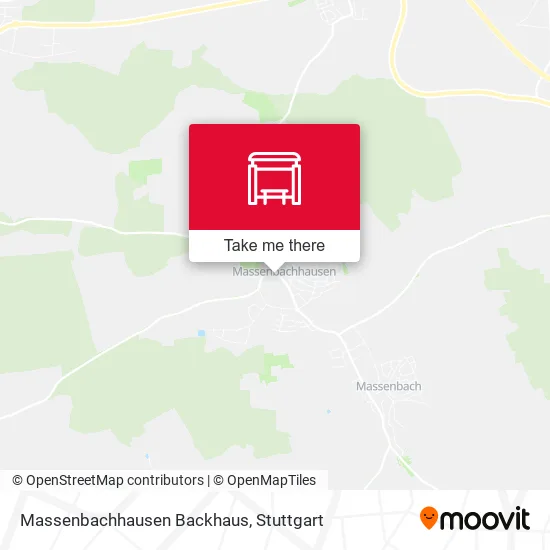 Карта Massenbachhausen Backhaus