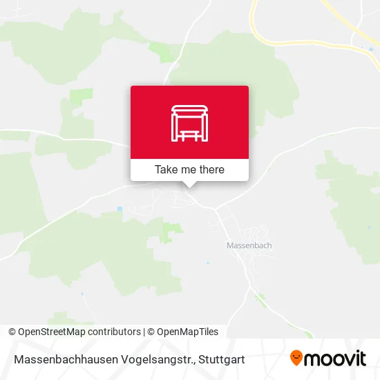 Карта Massenbachhausen Vogelsangstr.