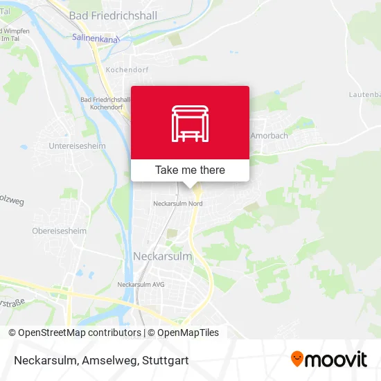 Карта Neckarsulm, Amselweg