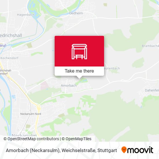 Amorbach (Neckarsulm), Weichselstraße map