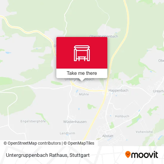Карта Untergruppenbach Rathaus