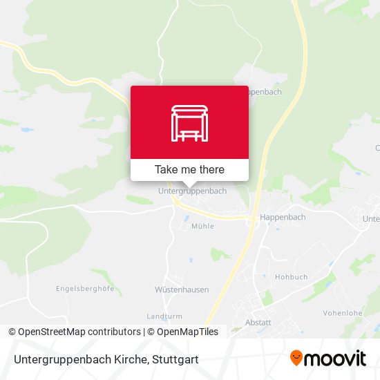 Untergruppenbach Kirche map