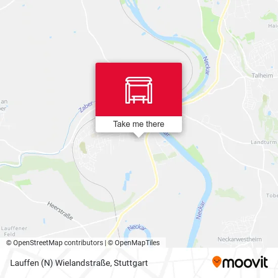 Карта Lauffen (N) Wielandstraße