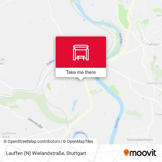 Карта Lauffen (N) Wielandstraße