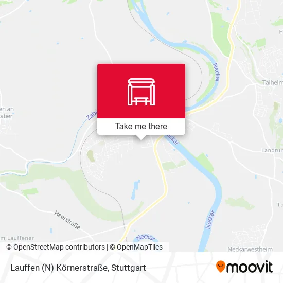 Карта Lauffen (N) Körnerstraße