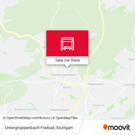 Untergruppenbach Freibad map