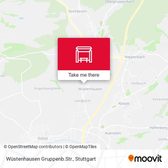 Карта Wüstenhausen Gruppenb.Str.