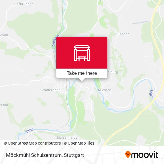Möckmühl Schulzentrum map
