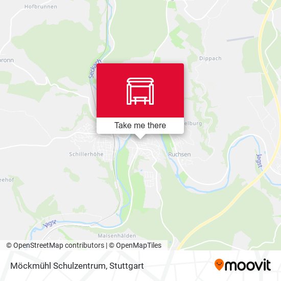 Möckmühl Schulzentrum map