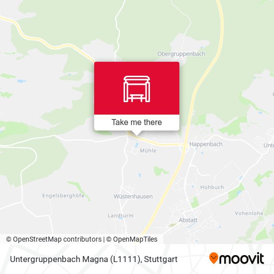 Untergruppenbach Magna (L1111) map