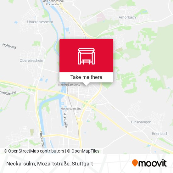 Neckarsulm, Mozartstraße map