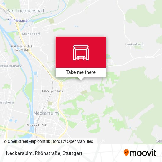 Карта Neckarsulm, Rhönstraße