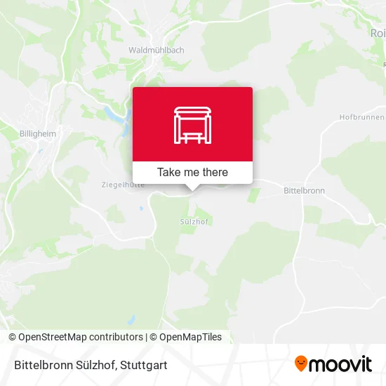 Карта Bittelbronn Sülzhof