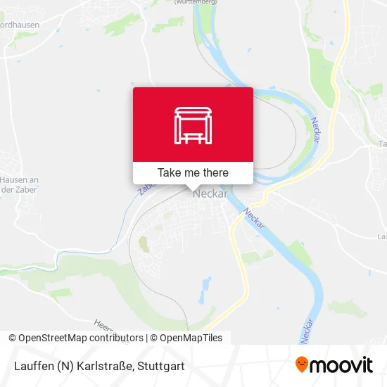 Карта Lauffen (N) Karlstraße