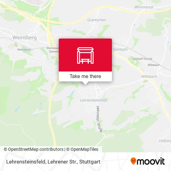 Карта Lehrensteinsfeld, Lehrener Str.