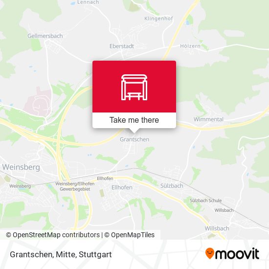 Карта Grantschen, Mitte