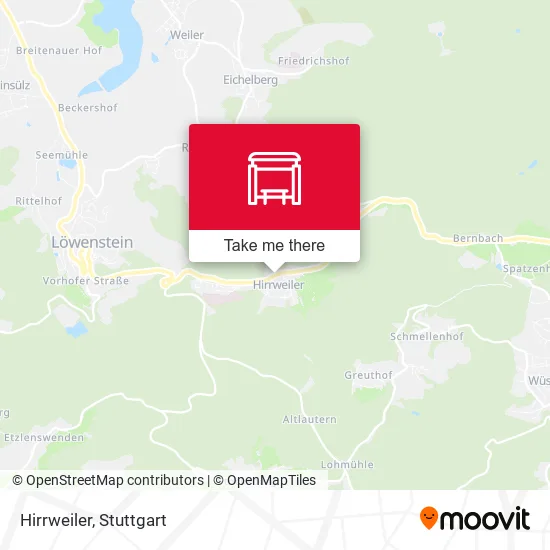 Карта Hirrweiler
