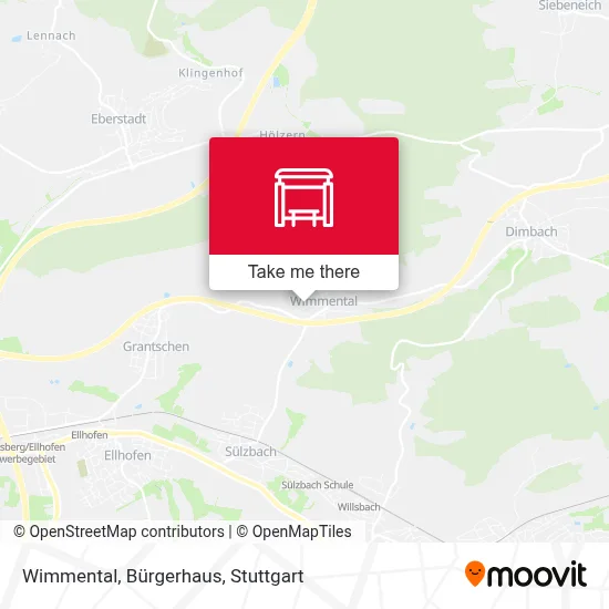 Wimmental, Bürgerhaus map