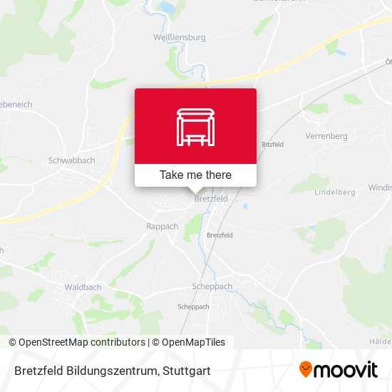 Bretzfeld Bildungszentrum map