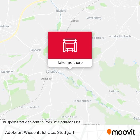 Adolzfurt Wiesentalstraße map