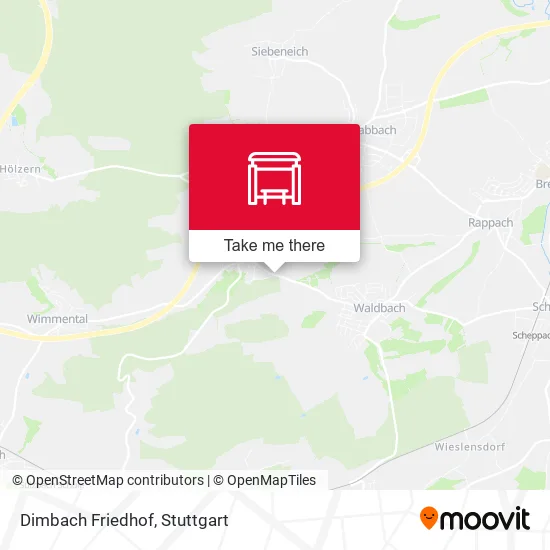 Карта Dimbach Friedhof