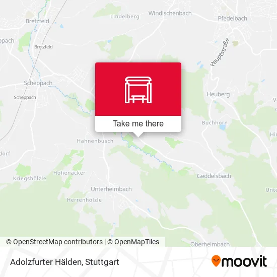 Карта Adolzfurter Hälden