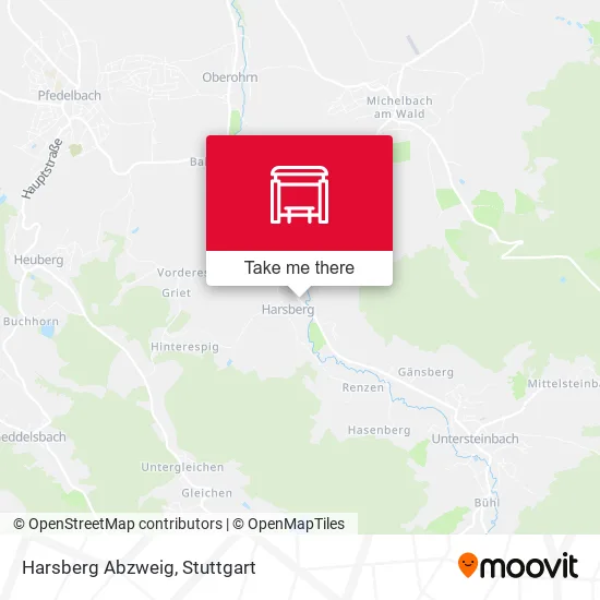 Карта Harsberg Abzweig
