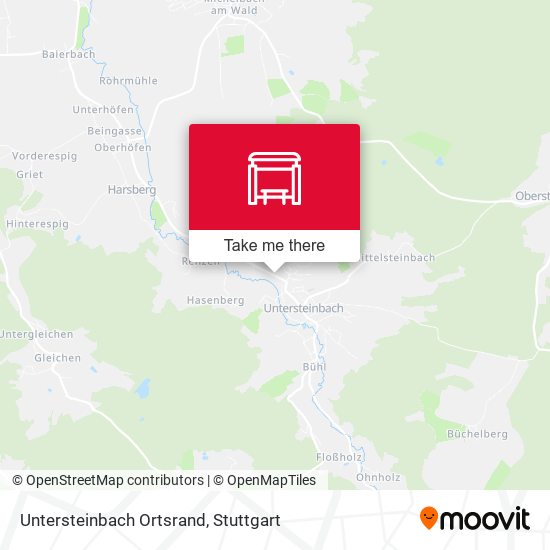 Карта Untersteinbach Ortsrand