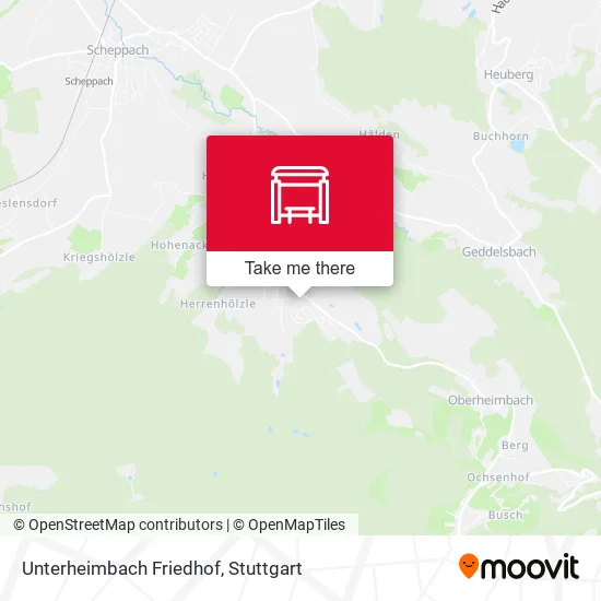Карта Unterheimbach Friedhof