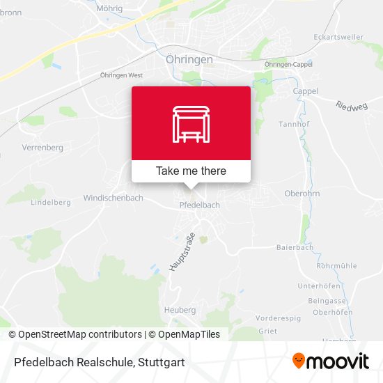 Pfedelbach Realschule map