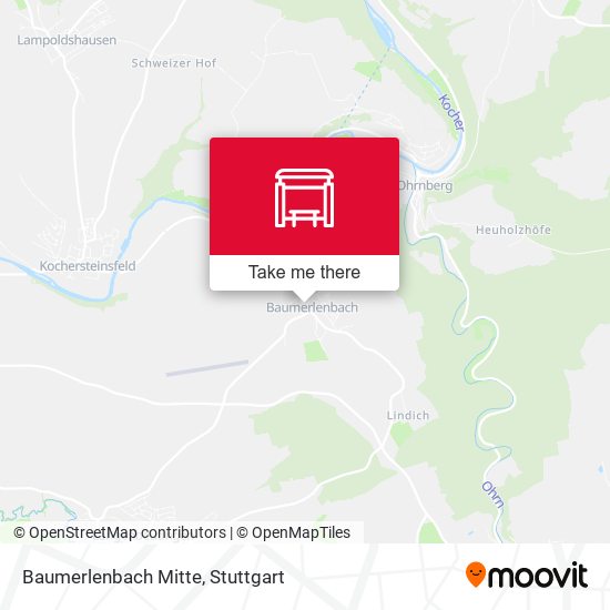 Карта Baumerlenbach Mitte