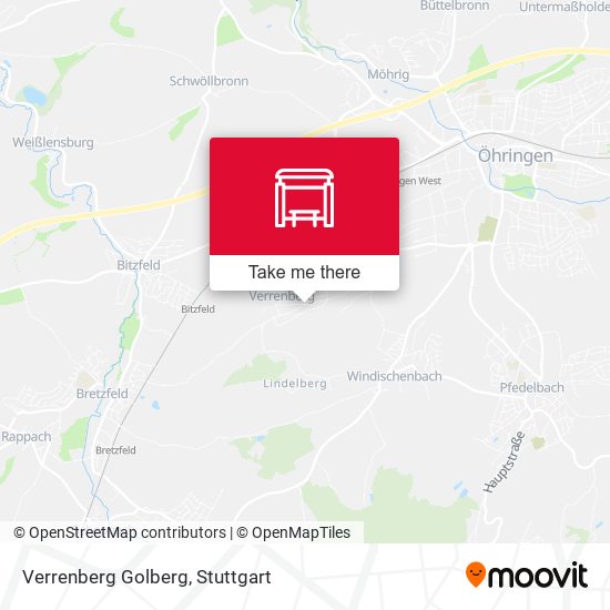 Карта Verrenberg Golberg