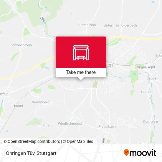 Карта Öhringen Tüv
