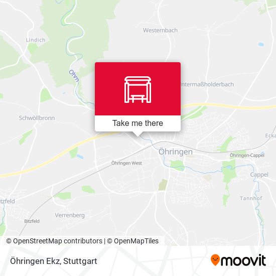 Карта Öhringen Ekz