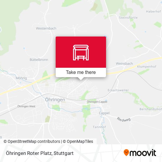 Карта Öhringen Roter Platz