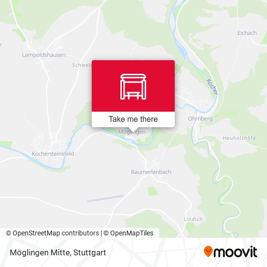 Карта Möglingen Mitte