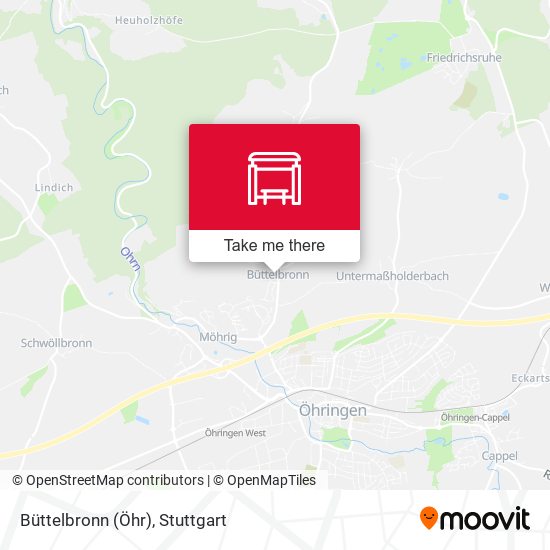 Büttelbronn (Öhr) map