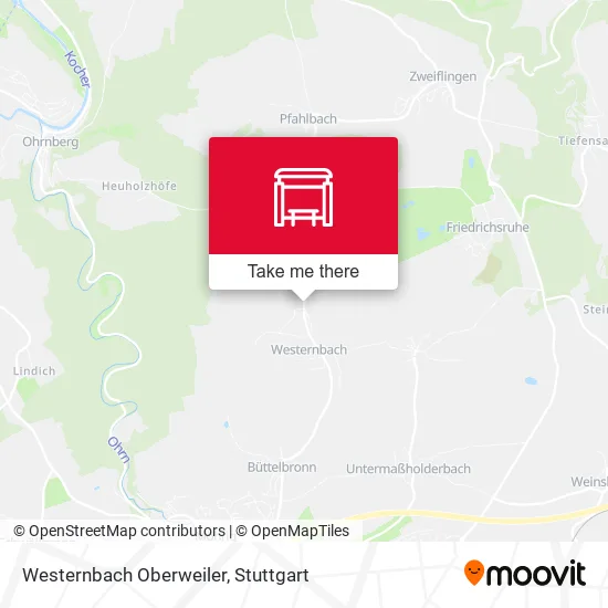 Карта Westernbach Oberweiler